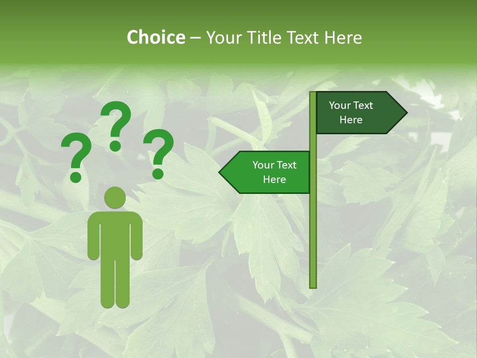 Green Bundle Ingredient PowerPoint Template