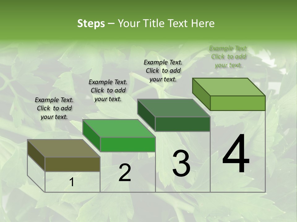Green Bundle Ingredient PowerPoint Template
