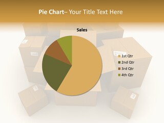 Luggage Mailing Mail PowerPoint Template