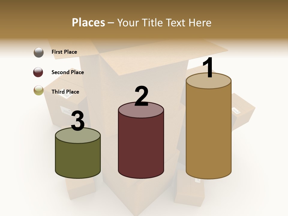 Power Business Card PowerPoint Template