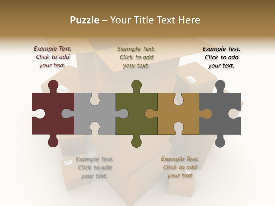 Power Business Card PowerPoint Template