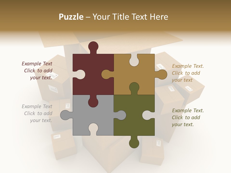 Power Business Card PowerPoint Template