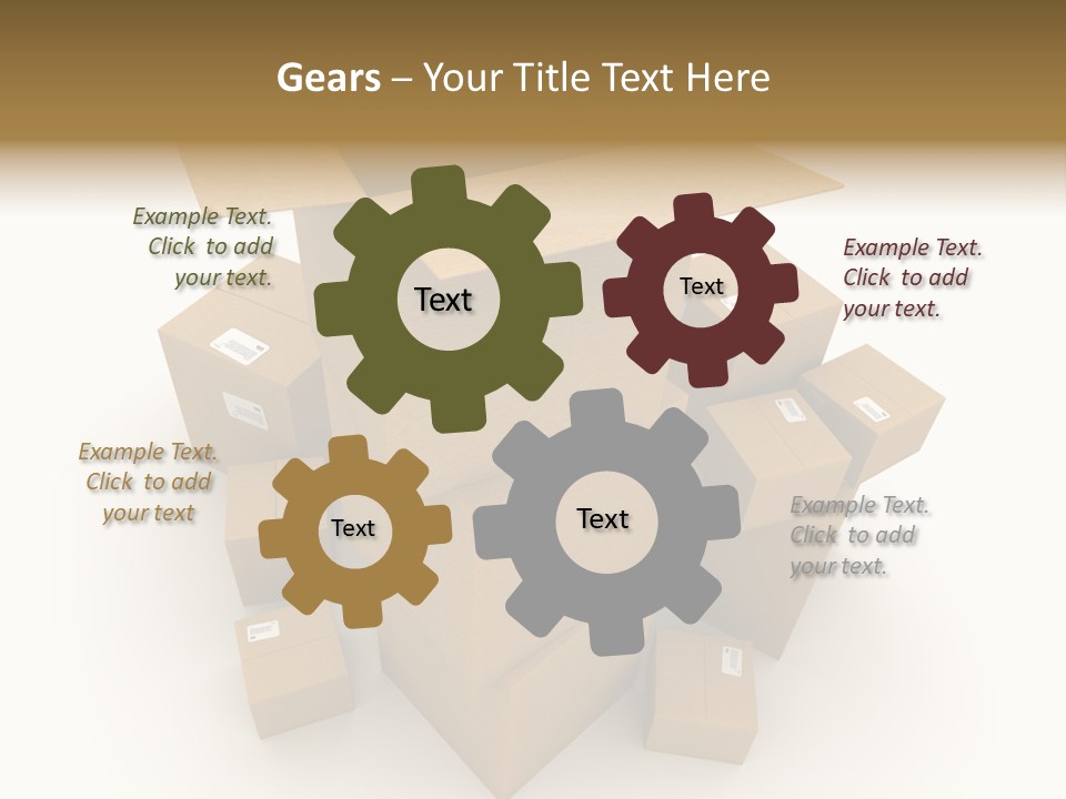 Power Business Card PowerPoint Template