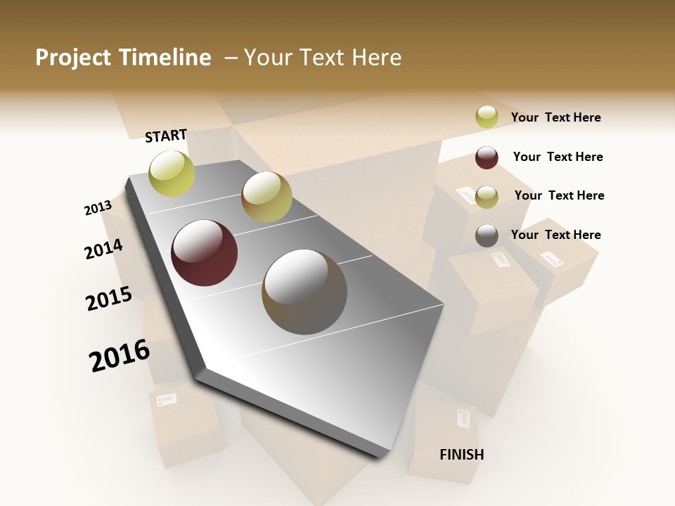 Power Business Card PowerPoint Template
