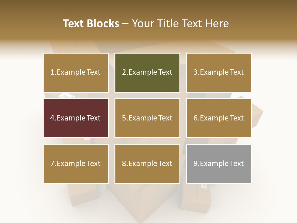 Power Business Card PowerPoint Template