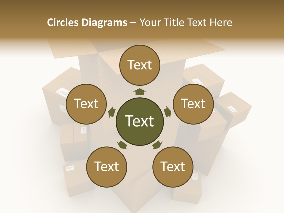 Power Business Card PowerPoint Template