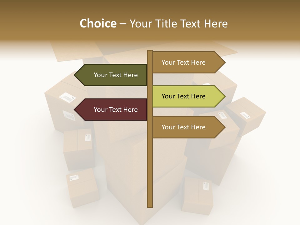 Power Business Card PowerPoint Template