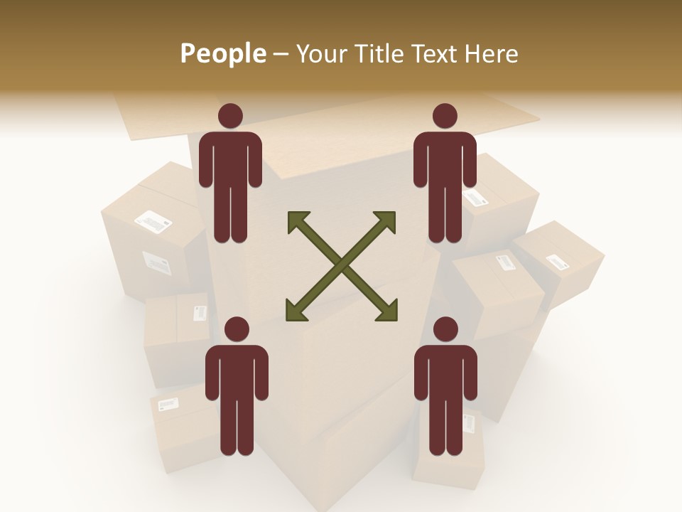 Power Business Card PowerPoint Template