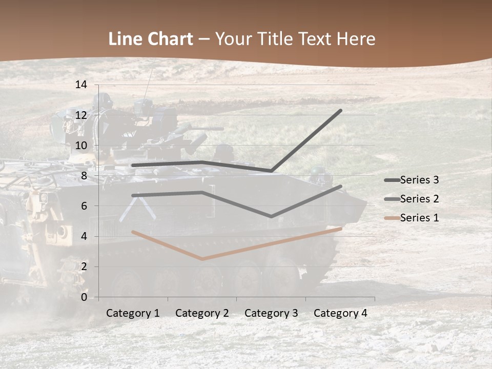 Camouflage Weaponry Peace PowerPoint Template