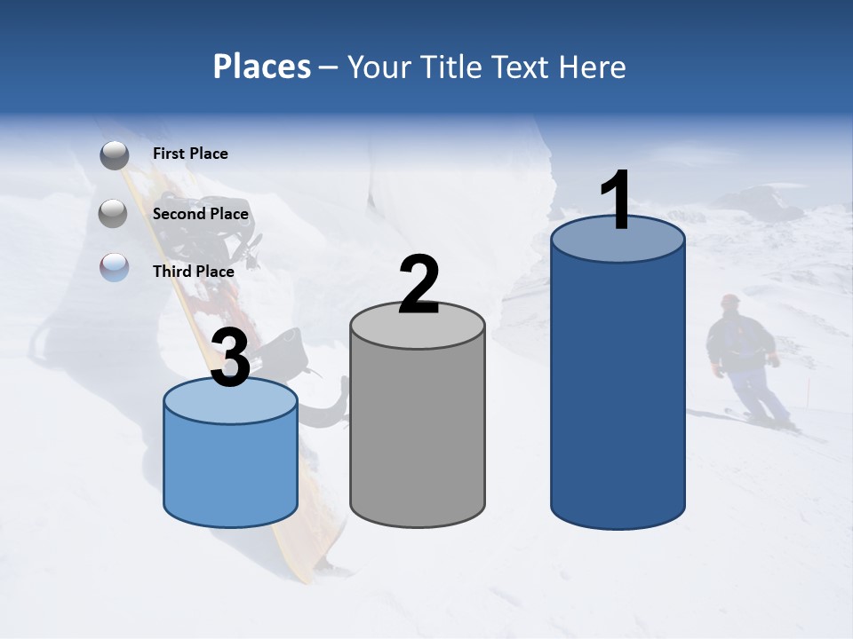 Piste Fast Copy Space PowerPoint Template