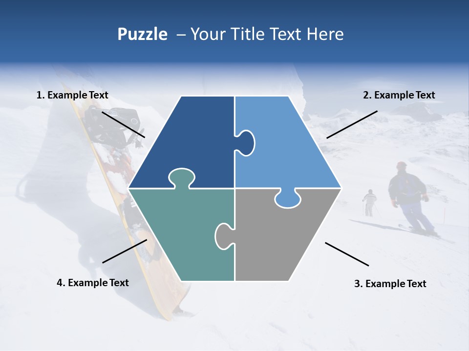 Piste Fast Copy Space PowerPoint Template