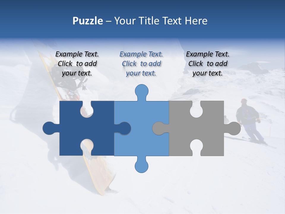 Piste Fast Copy Space PowerPoint Template