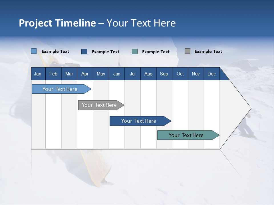 Piste Fast Copy Space PowerPoint Template