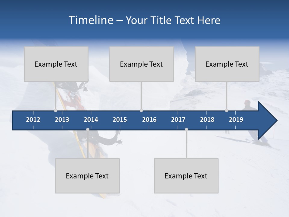 Piste Fast Copy Space PowerPoint Template