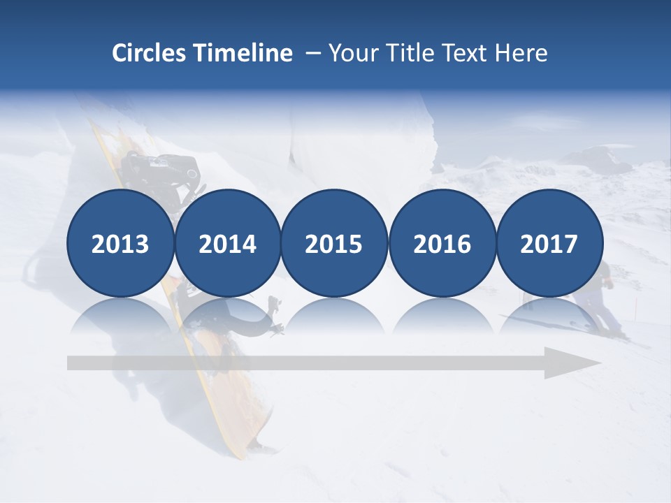 Piste Fast Copy Space PowerPoint Template