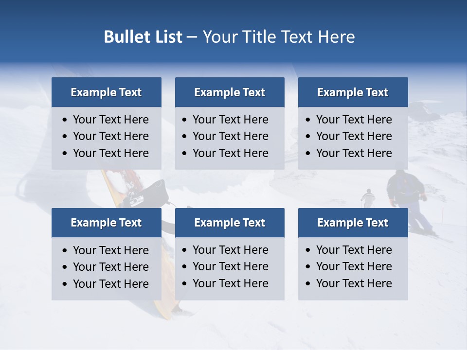 Piste Fast Copy Space PowerPoint Template