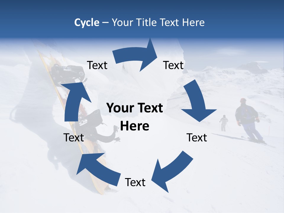 Piste Fast Copy Space PowerPoint Template