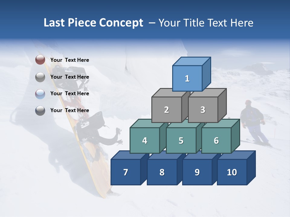 Piste Fast Copy Space PowerPoint Template