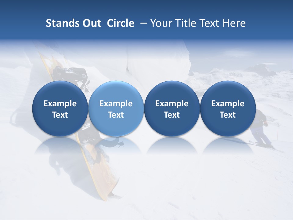 Piste Fast Copy Space PowerPoint Template