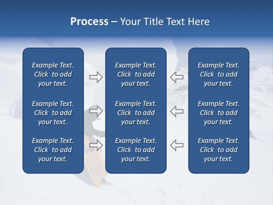 Piste Fast Copy Space PowerPoint Template