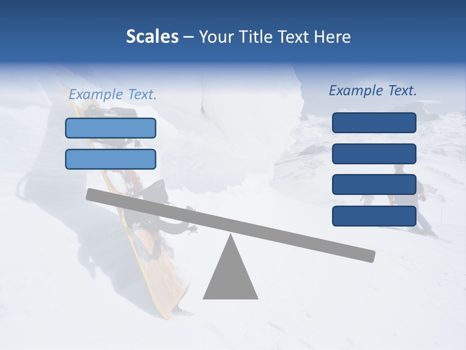 Piste Fast Copy Space PowerPoint Template
