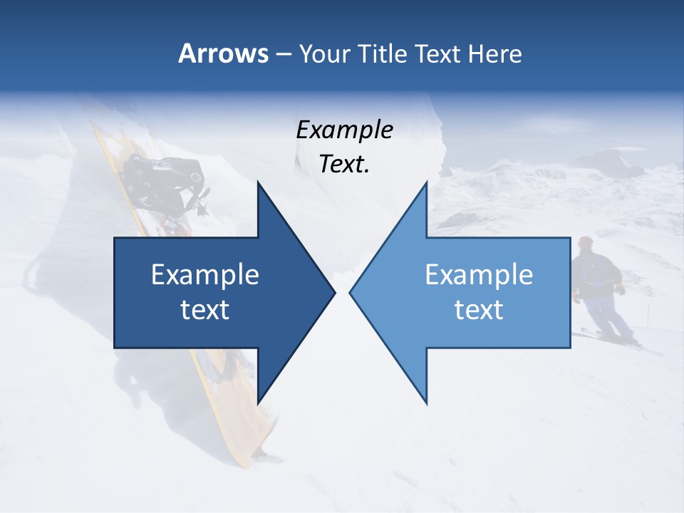 Piste Fast Copy Space PowerPoint Template