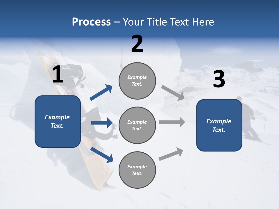 Piste Fast Copy Space PowerPoint Template