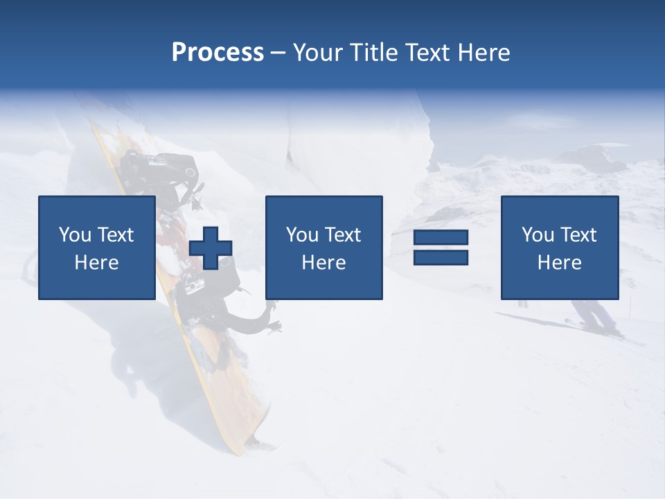 Piste Fast Copy Space PowerPoint Template