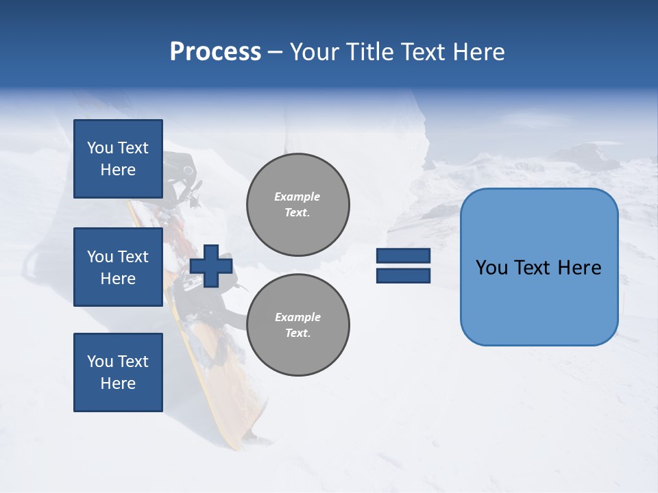 Piste Fast Copy Space PowerPoint Template