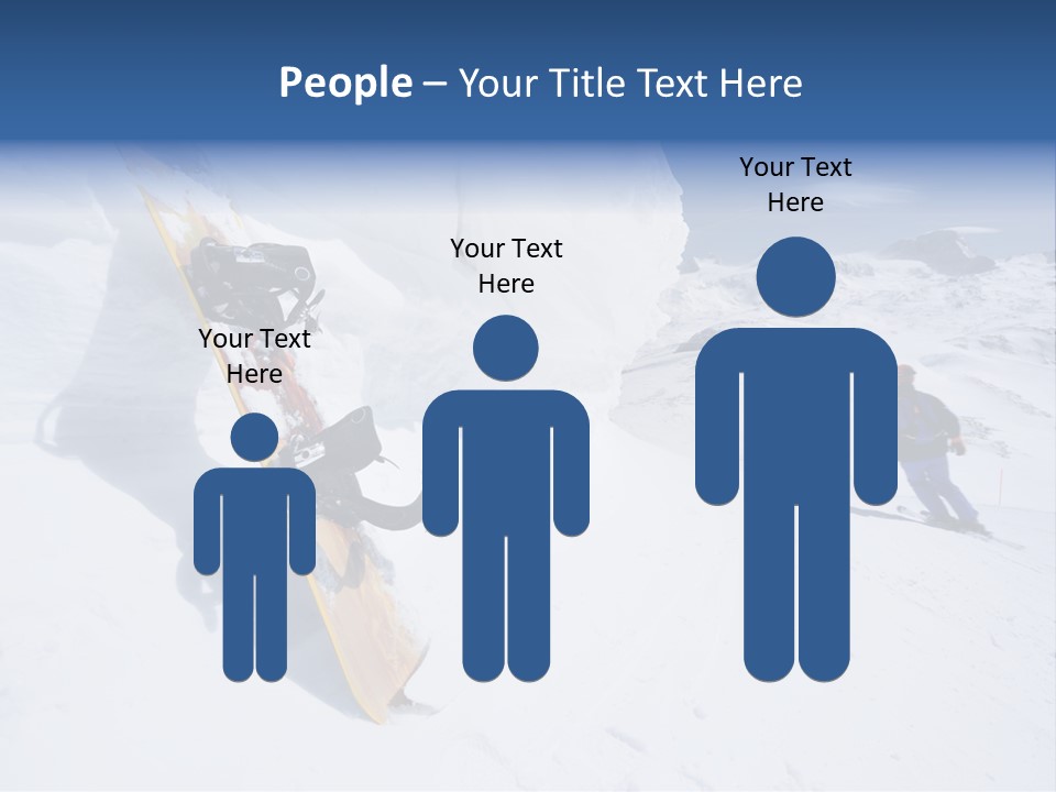 Piste Fast Copy Space PowerPoint Template