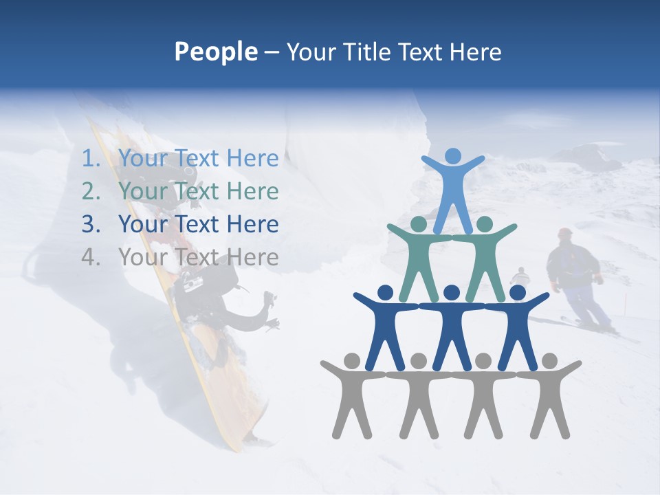 Piste Fast Copy Space PowerPoint Template