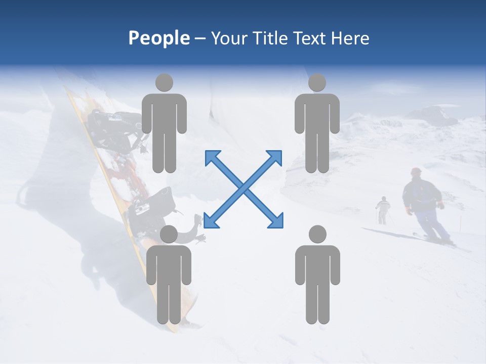 Piste Fast Copy Space PowerPoint Template