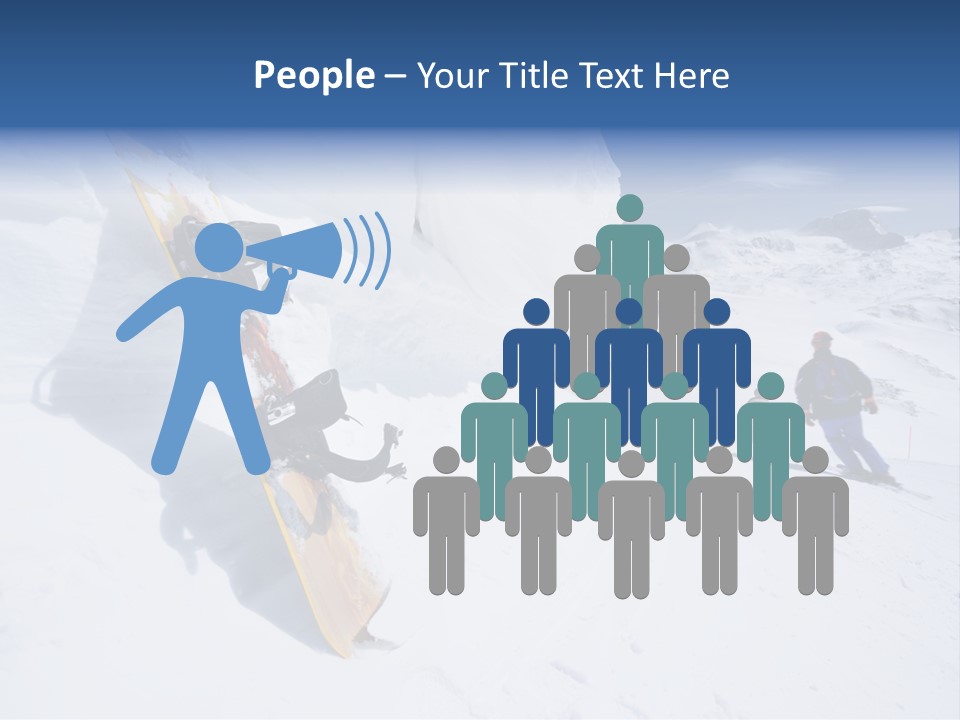 Piste Fast Copy Space PowerPoint Template