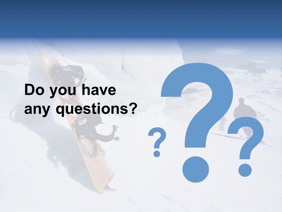 Piste Fast Copy Space PowerPoint Template