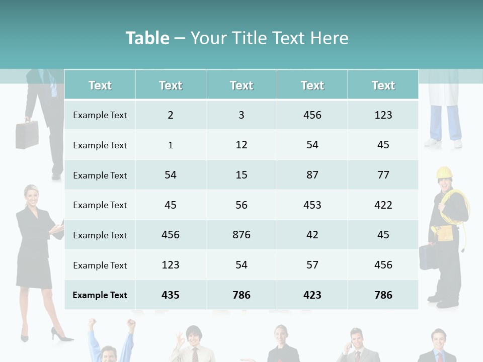 Parent Portrait Business PowerPoint Template