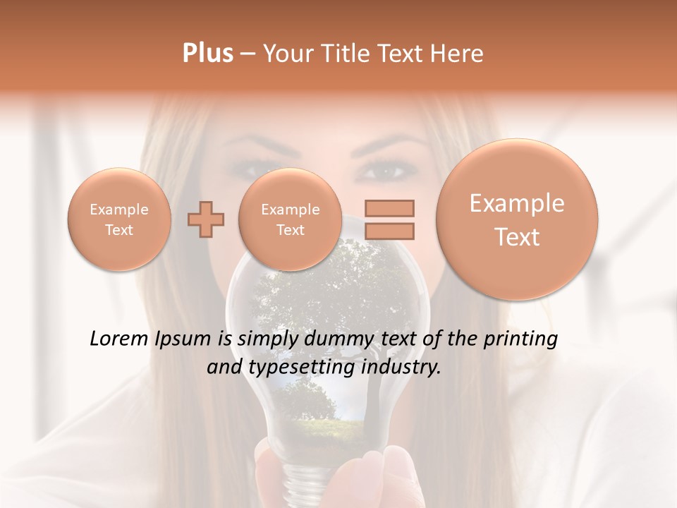 Power Sky Electricity PowerPoint Template