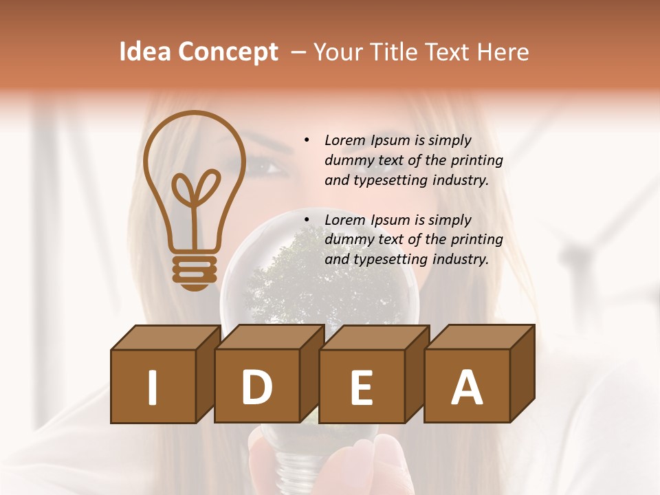 Power Sky Electricity PowerPoint Template