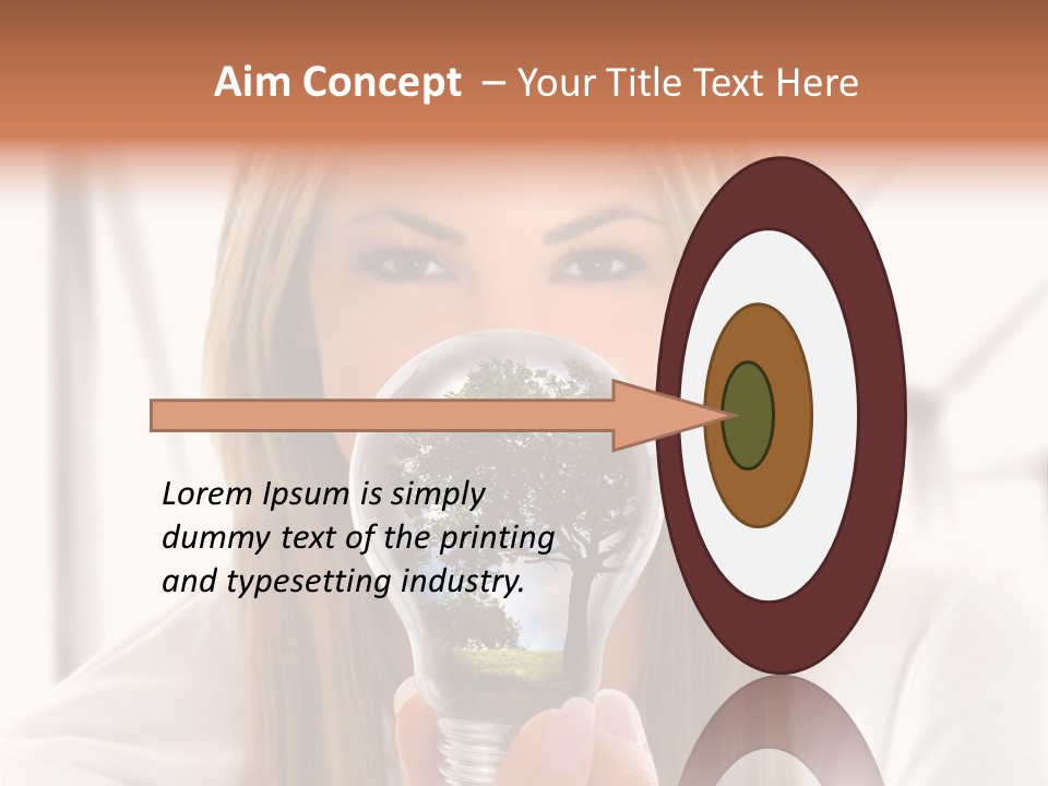 Power Sky Electricity PowerPoint Template