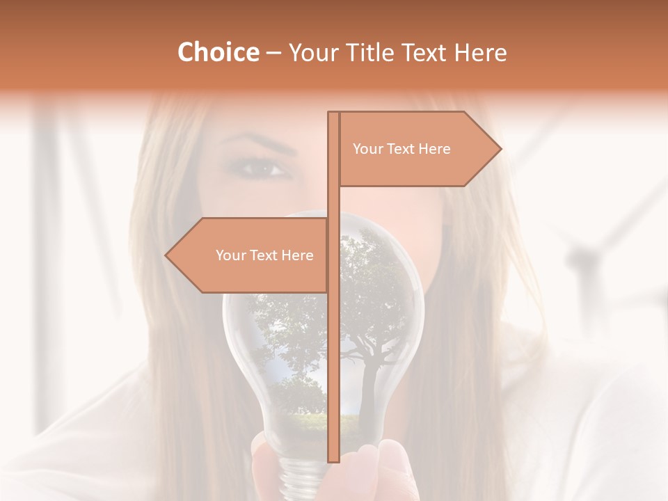 Power Sky Electricity PowerPoint Template