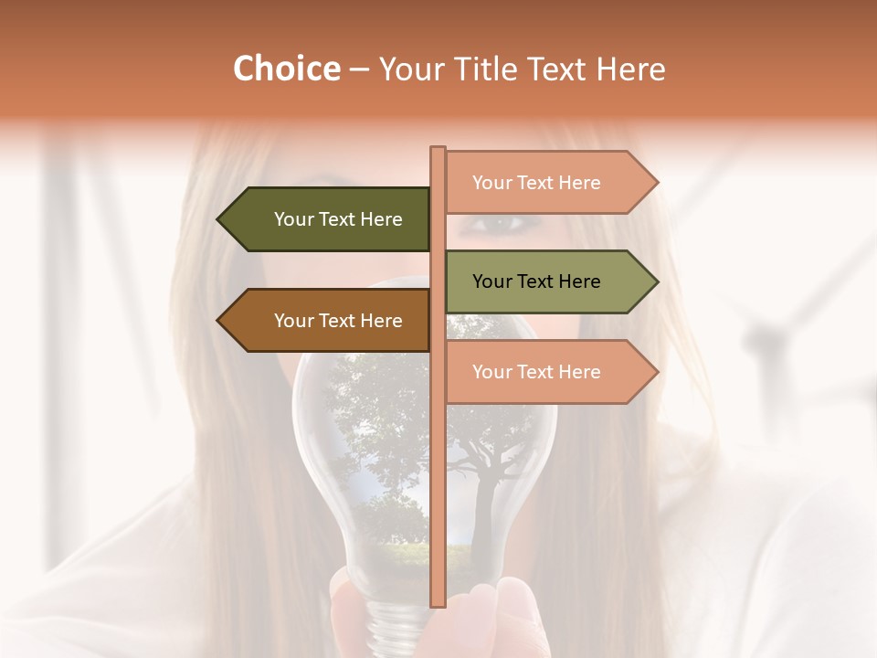 Power Sky Electricity PowerPoint Template