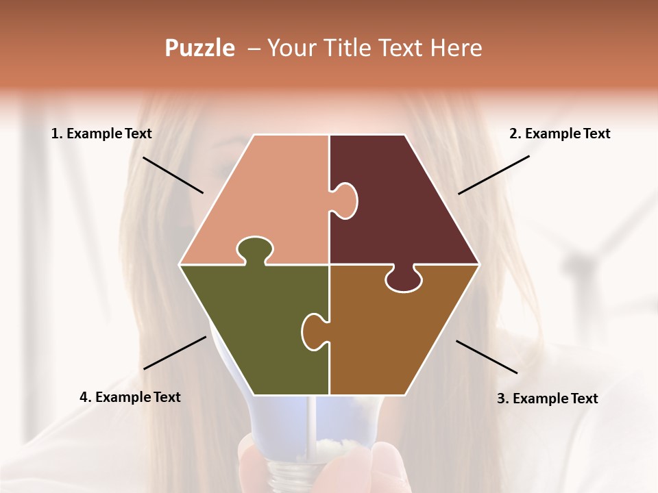 Shield Metal Scarf PowerPoint Template