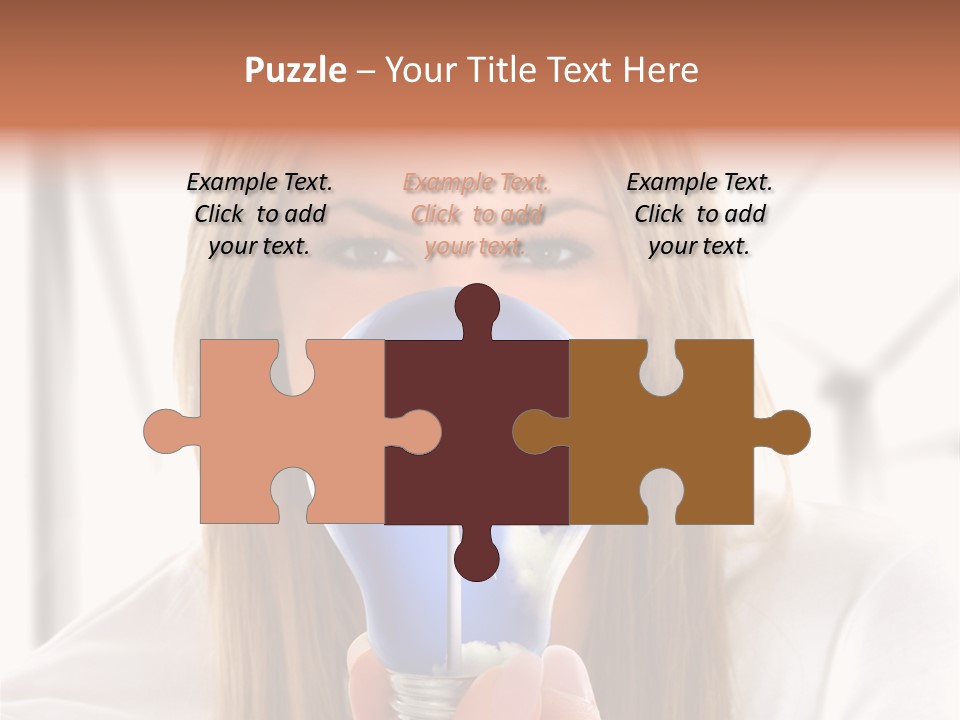 Shield Metal Scarf PowerPoint Template