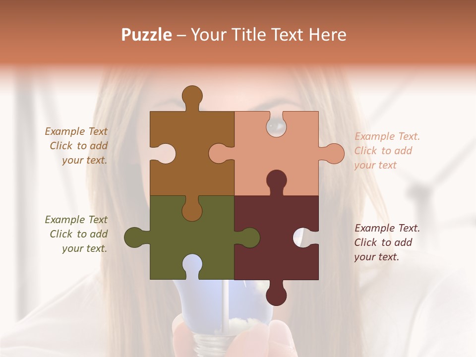 Shield Metal Scarf PowerPoint Template