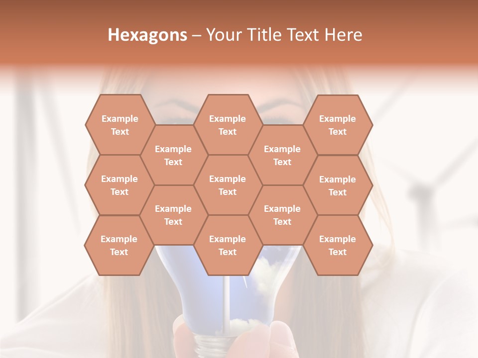 Shield Metal Scarf PowerPoint Template