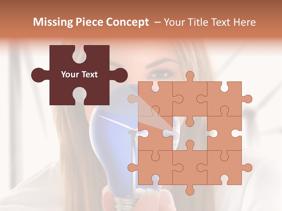 Shield Metal Scarf PowerPoint Template