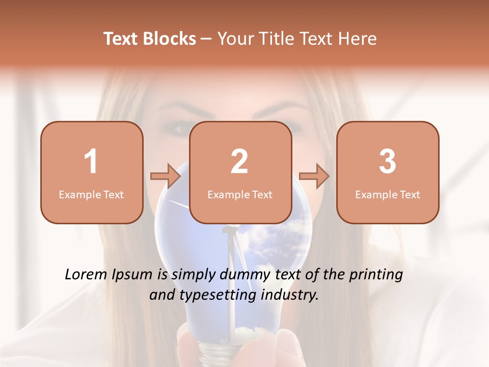 Shield Metal Scarf PowerPoint Template