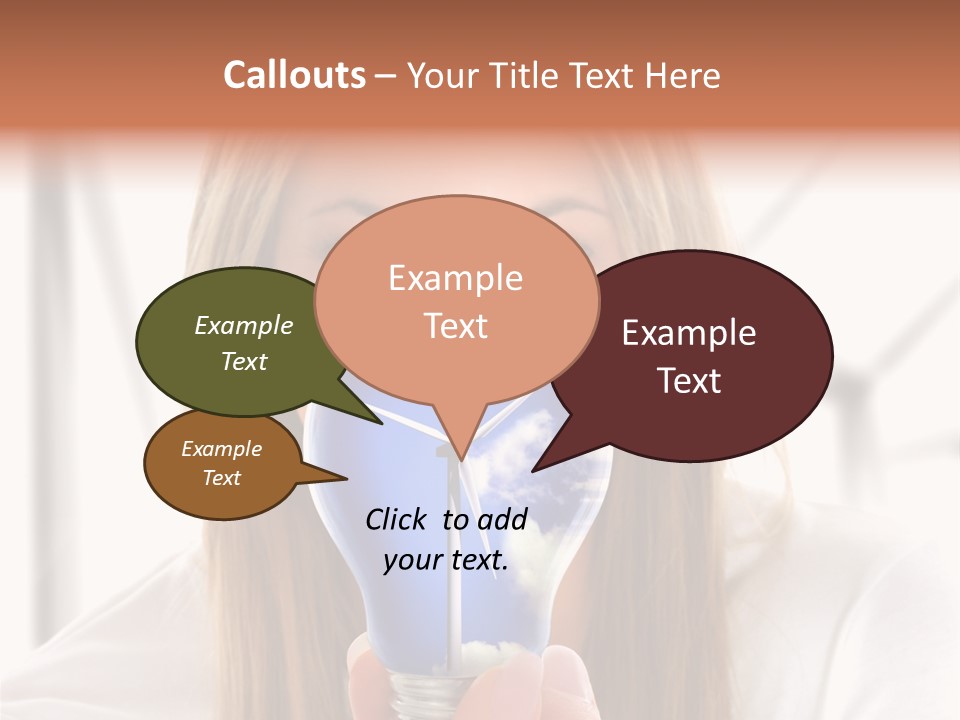 Shield Metal Scarf PowerPoint Template