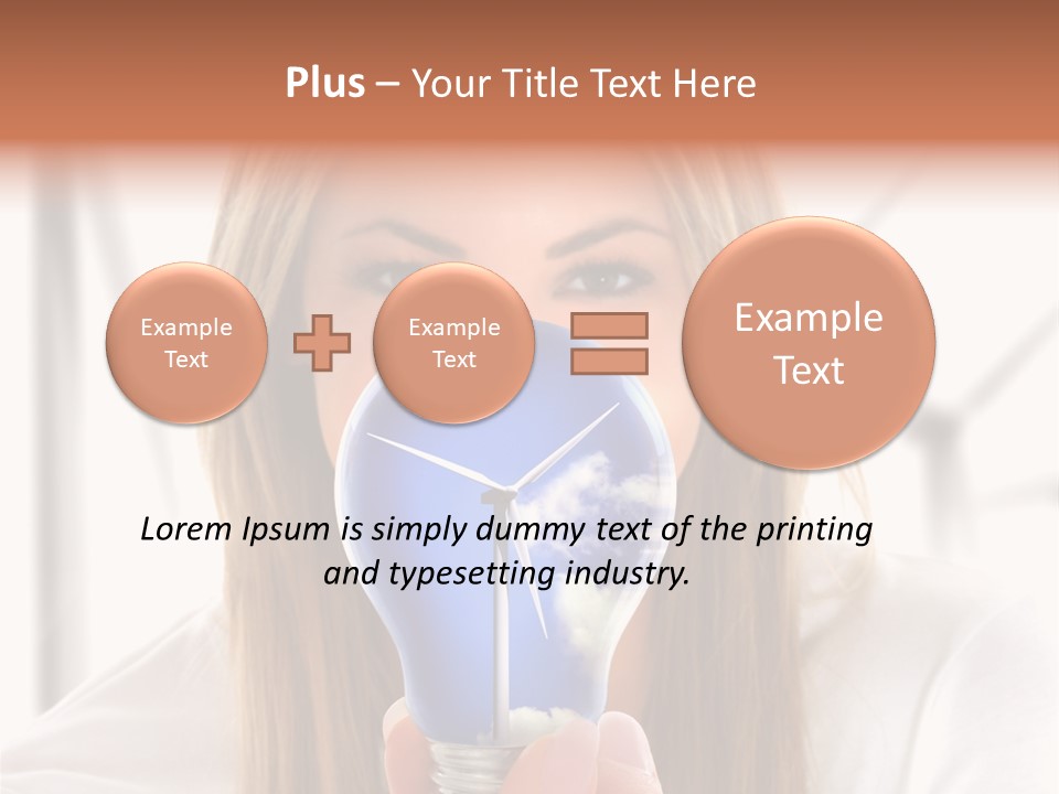 Shield Metal Scarf PowerPoint Template