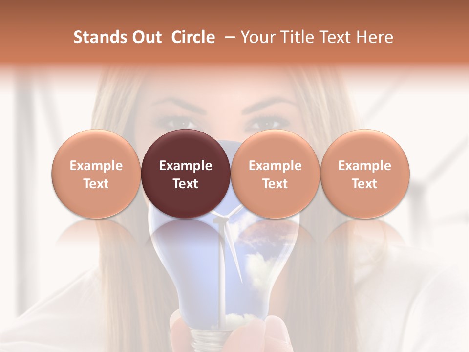 Shield Metal Scarf PowerPoint Template