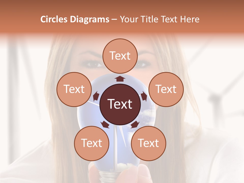 Shield Metal Scarf PowerPoint Template